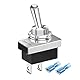 Gebildet Metall Kippschalter 25A 12VDC/15A 24VDC/10A 250VAC/ 15A 125VAC SPST An/Aus 2Pin 2Position