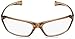 Gateway Safety 23CL80 Metro Ultra-Stylish Eye Safety Glasses, Clear Lens, Caramel Frame