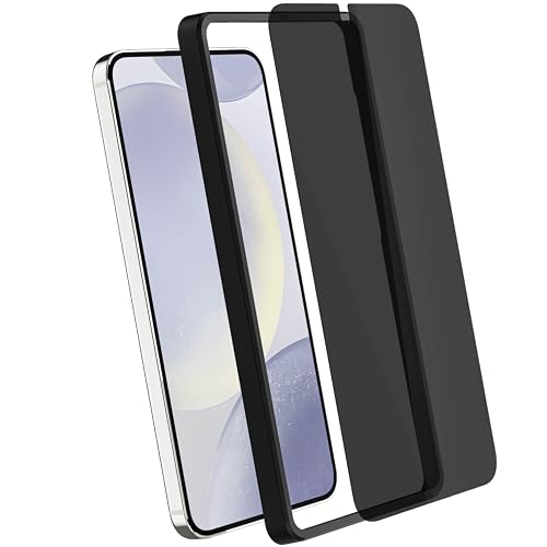 Image of Ghostek Screen Protector for Galaxy S24 Plus, Full Coverage Tempered Glass Film, 9H Hardness, Easy Installation, HD Clear Glass Protector Designed for 2024 Samsung S24 Plus (6.7-Inch, Privacy)