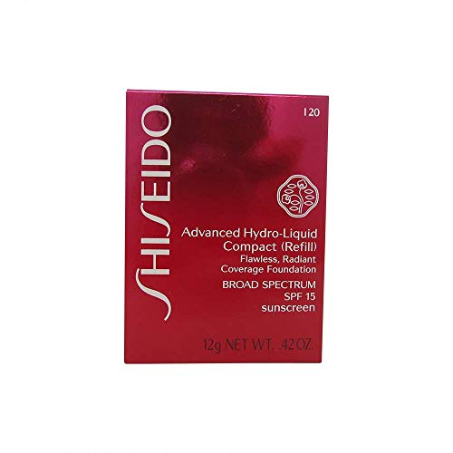 Shiseido SPF 15 Advanced Hydro-Liquid Compact Refill, Natural Light Ivory, 0.42 Ounce