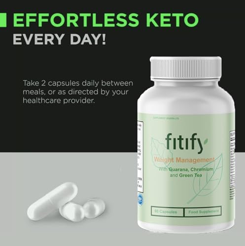 Fitify - Weight Management Capsules - Natural Ingredients - 60 Capsules - Vegan/New & Sealed - Image 4