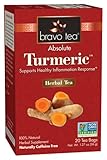Bravo Teas & Herbs Tumeric Tea, Caffeine Free, 20 Tea Bags (PL689535)