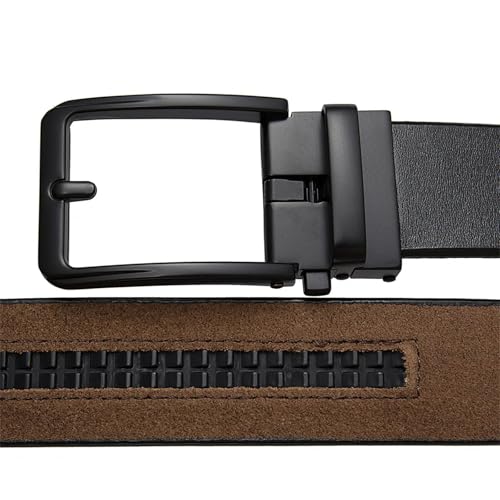 Men’s Handmade Jeans Belt Genuine Leather 3.5cm Formal Suit Waist Strap for Business Daily wear2