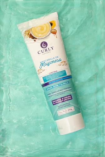 Curly Lovers Mayonnaise Mask 8.8oz -Mascarilla de Mayonesa 250 gr