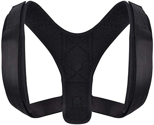 Adjustable Back Support Posture Corrector Posture Corrector for Men and Women - Adjustable Upper Back Brace for Clavicle Support and Providing Pain Relief from Neck, Back and Shoulder (Universal)
