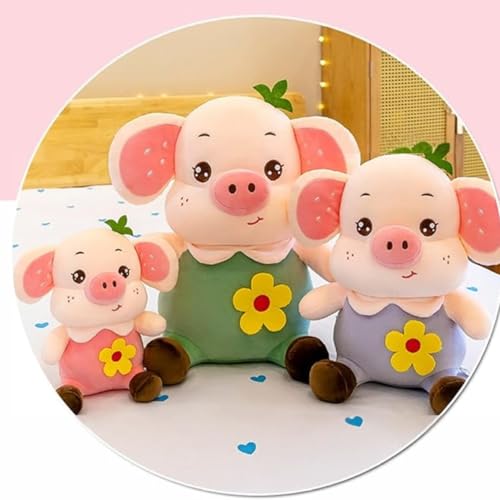 Image of ZEXSAZONE Toy Cute Pig Soft Toy Colored Huggable Bear | 32cm | Plushie Soft Toys for Kids | Plush Soft Toys for Baby Boys and Girls Kids - Teddy | Best Valentine Gift (Green)