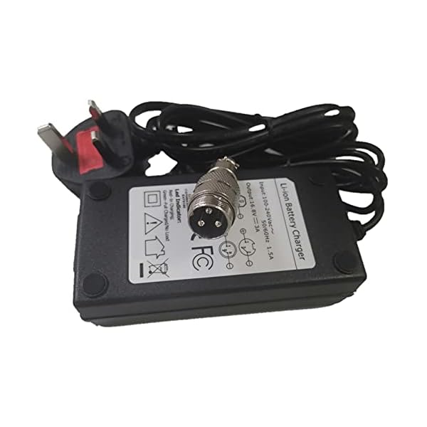 Leisure Pursuits Lithium 3a 12v Battery Charger for Golf Trolley, Fully