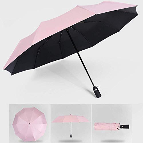 Preisvergleich Produktbild Chuihui Creative-Ring Griff Sonnenschutz Regenschirm Automatik Regenschirm Regenschirm Einfach zu Hause zu tragen
