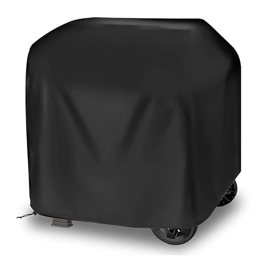 Copertura protettiva per barbecue, 210D Oxford, resistente alle intemperie, impermeabile, copertura protettiva per barbecue per Weber, Holland, Char Broil, Brinkmann, Landmann e Jenn Air (105 x 49 x