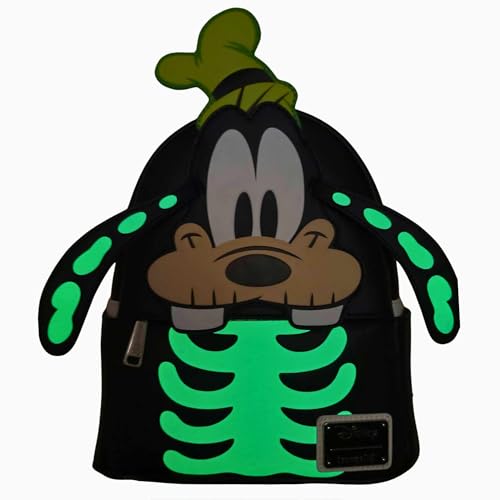 Loungefly Goofy Skeleton Glow-In-The-Dark Cosplay Double Strap Shoulder Bag2