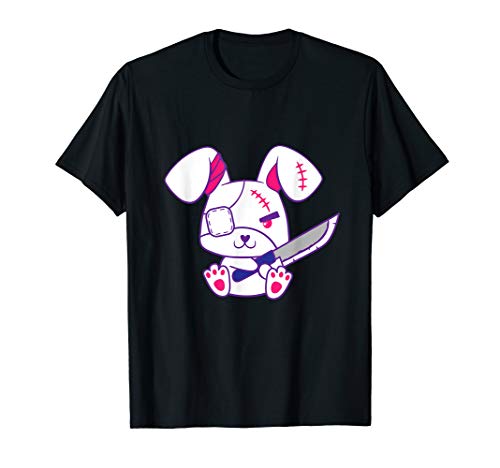 Menhera Shirt Kawaii Bunny Pastel Goth Creepy Cute