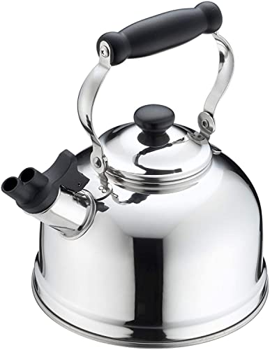 Whistling Kettle Stainless 2.5L Made In Japan Yj1943 By Yoshikawa #TOP4
