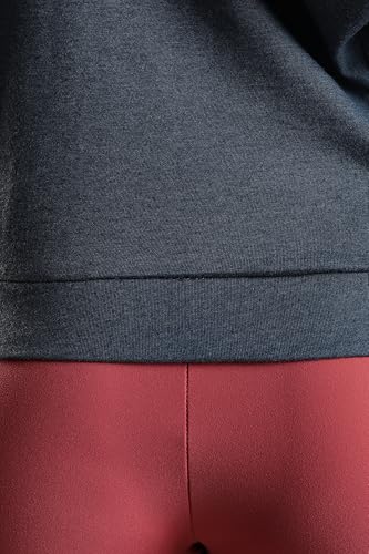 Image of Women UPF Sun Protection Eco Friendly Yoga Top with Batwing Sleeve