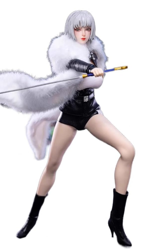 1/6フィギュア ヘッド + 素体 + ボンテージコスチューム セット Amazon | 1/6 コスチューム 1/6 フィギュア 服 女性 セクシーな超薄型