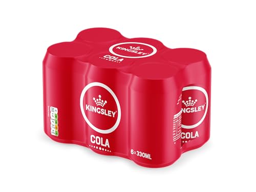 Kingsley Cola Original Sparkling Soft Drink 6 x 330ml