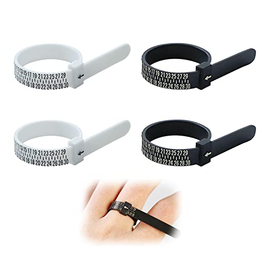 RICISUNG リングゲージバンド 日本標準規格 指のサイズ計測用 約 指輪 サイズ 測定 プロ仕様 指輪 計測