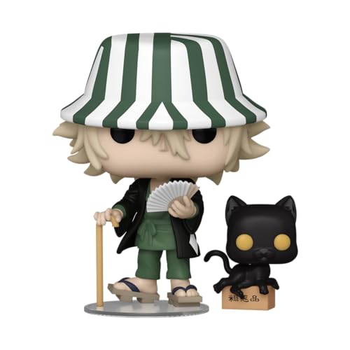 POP! Animation: BLEACH - Kisuke Urahara With Yoruichi - Figura in Vinile da Collezione - Idea Regalo - Merchandising Ufficiale - Giocattoli per Bambini e Adulti - Anime Fans - Gadget - Immagine 1