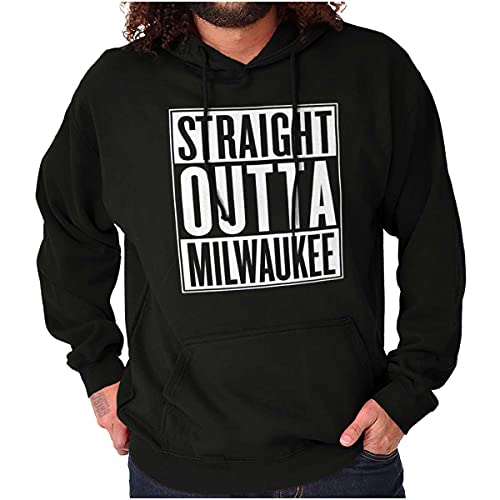 Classic Teaze Straight Outta Milwaukee Wisconsin Hoodie Sweatshirt Women Men