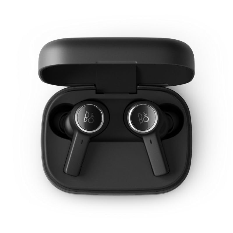 Bang & Olufsen Beocom EX UC - Auriculares in-Ear inalámbricos Bluetooth con cancelación Activa de Ruido, Color Negro