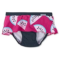 Sterntaler Baby - Mädchen svømmenederdel melon Badehose, Magenta, 68 EU