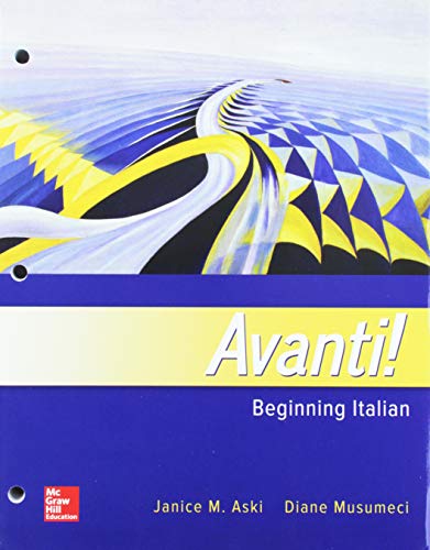 Gen Combo LL for Avanti; Workbook/Lab Manual 1260046486 Book Cover