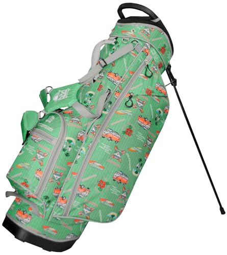 LEZAX VWCB-5402 Volkswagen 9.5 Type Stand Caddy Bag, Green