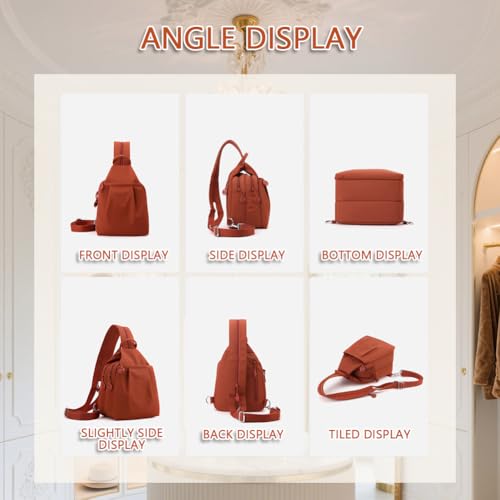 Commuter Bag, Waterproof 2-Way Commuter Bag, Oxford Cloth Large Capacity Convertible Shoulder Travel Bag4