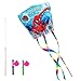 Gxhong Lot de Cerfs-Volants - Spiderman, Cerf-Volant pour Enfants et Adultes, 91 x 33 cm Inclus 58cm Queue, avec Cordon de 50 mètres, pour Jeux extérieur activité Enfants