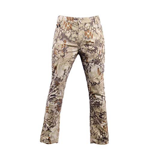 Calça Tática AVB IX9-MP, Camuflada Python Montanha Bege, RipStop Poliéster e Algodão, 10 Bolsos (BR, Alfa, GG, Regular, Regular, multi-colored)