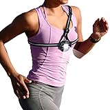 UMISHI Chest Running Light for Runners and Joggers with Adjustable Beam and Reflector, All in one Reflective Running Vest Gear, Safety Light, Headlamp Flashlights, USB LED Rechargeable Bicycle Light