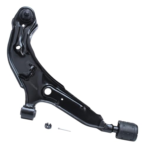 Image of Detroit Axle - Front Lower Control Arms Kit for 1998-2001 Nissan Altima 1999 2000, 2 Lower Control Arms, 2 Sway Bar End Links Replacement