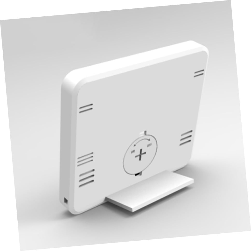 SUPVOX igrometro da idrometro per l'umidità misuratore di umidità della temperatura igrometro umidità casa termometro camera timer igrometro per piante termometro domestico bianca
