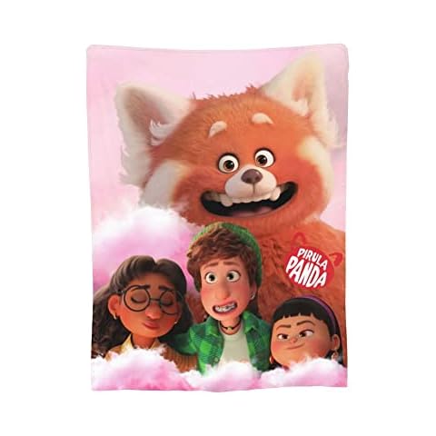 Turning Red Blanket Ultra Soft Stylish Bedroom Living Room Sofa Warm Flannel Blankets50 X40 Cover