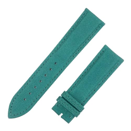 Bracelet montre nylon 22 mm vert gris noir jaune pour ceinture Navitimer