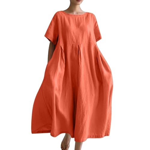 Ladies ST Patrick Saint Casual Cotton Linen Dress for Women