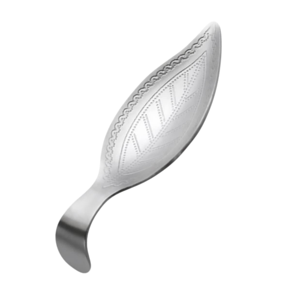 HEALLILY Stainless Shape Tea Scoop Stainless Steel Teaware Shovel for Tea Flour More Ergonomic Design Easy to Clean for Tea Lovers