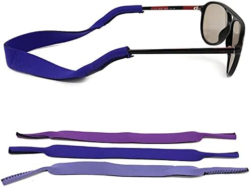 Glasses Neck Strap Lanyard Retainer Frames Sunglasses Cord Neoprene Band Purple