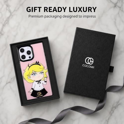 Image of COCOMII Rectangle for iPhone 16 Pro Case, Blush Monochrome Coco&MII