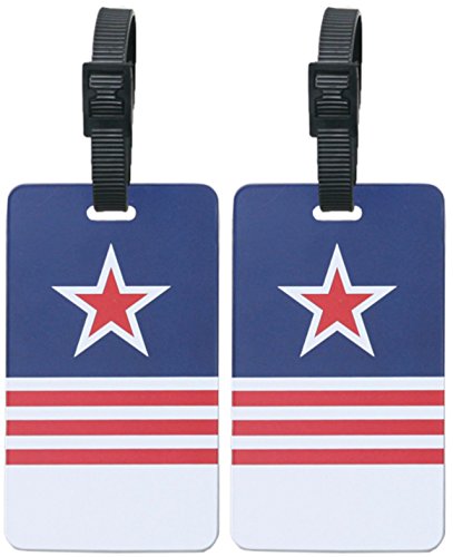 ORB Travel 2-pack Luggage Name Tags Business Card Set of 2 Tags, Suitcase Label…