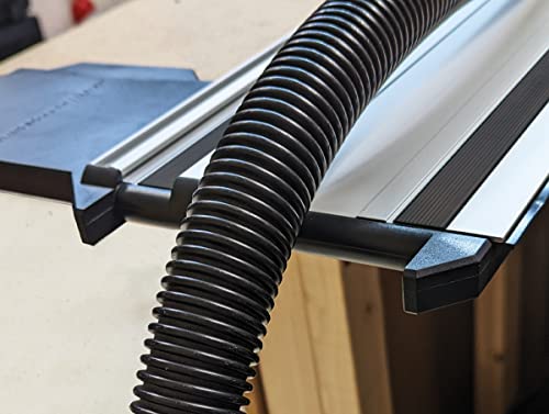 StealthMounts Trax90 XL Track Saw Square for Milwaukee, Black - Image 2