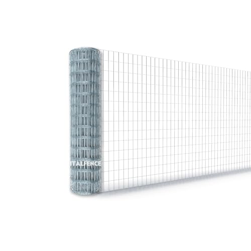 Malla metálica electrosoldada Ø1,80mm, galvanizada, 25m [175cm]