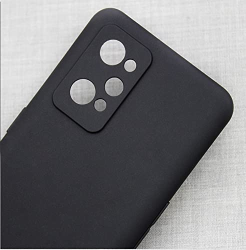 Image of Mobile Back Cover Case for Realme GT-Neo2 (Silicone Case|CameraProtection|Black SC1510)