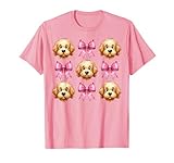 Photo Gallery coquette bow golden doodle dog goldendoodle mom nastro rosa maglietta Photo Gallery coquette bow golden doodle dog goldendoodle mom nastro rosa maglietta