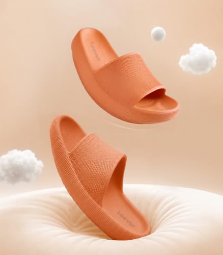 Image of Leevar Cloud Slides for Women and Men - Soft, Comfy, Relax Cloud Slippers, Thick Sole, Non-slip Slides for Men, Easy to Clean, Shower, Swimming, Beach, Indoor and Outdoor Slides for Men