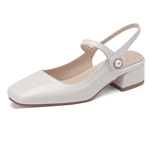 Escarpins bride arrière confortables pour rester debout en soirée