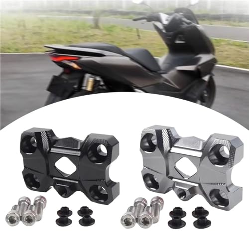 Réhausseur de guidon de moto universel en aluminium robuste