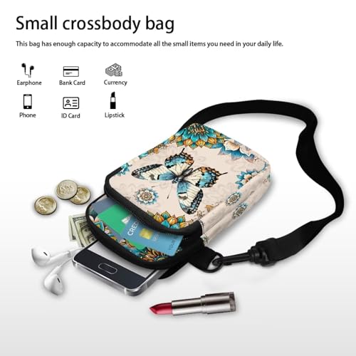 Image of Lightweight Small Crossbody Bags Cell Phone Purses Travel Pouch Shoulder Bag for Women