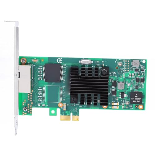 GOWENIC Tarjeta de Red Gigabit Ethernet PCIE 2.1 x1 con Doble Puerto RJ45 y Chip 350AM4, para Servidor, PC de Escritorio y Aplicaciones Industriales miniatura 2