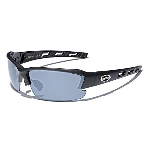 X LOOP Oversized Large Mens Sport Sunglasses - Trendy Running Sunglasses for Men - Men's Athletic Glasses with UV400 Protective Lenses - Comfortable Bike Sunglasses for Outdoor Activities and Work