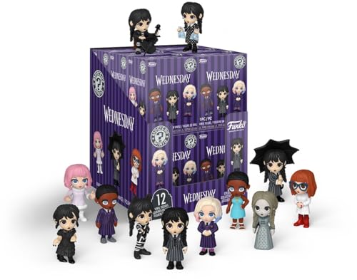 Funko Mystery Mini: Wednesday - Bianca Barclay - 1 Of 12 To Collect - Styles Vary- Figura in Vinile da Collezione - Idea Regalo - Merchandising Ufficiale - Giocattoli per Bambini e Adulti